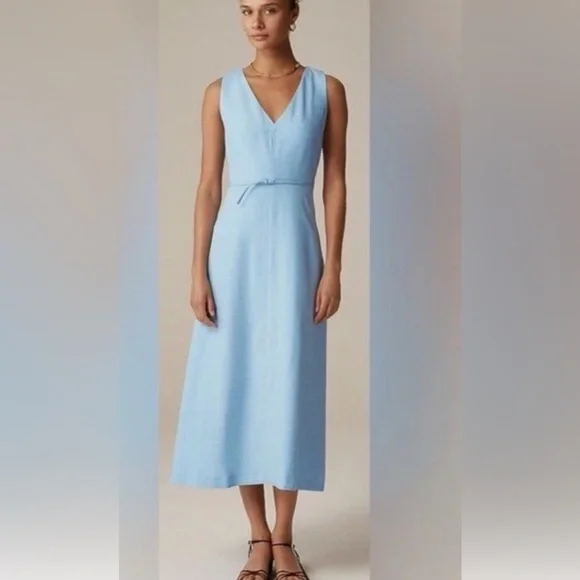 NWT J. Crew Mathilda v neck dress (last price drop) - Picture 1 of 7